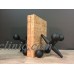 Black Cast Iron Jacks Bookends Paperweights Jax Mid Century Modern Style Decor   292375731560